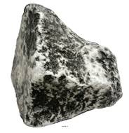 Pierre grise grosse factice L 180x130 mm plastique soufflé