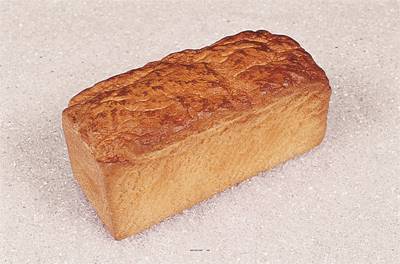 Pain de mie factice L 215x90 mm plastique soufflé