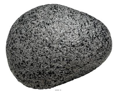 Pierre grand galet factice L 270x160 mm plastique soufflé