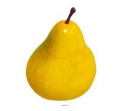 Poire Comice factice H 10cm D 8cm, 75g touché réel