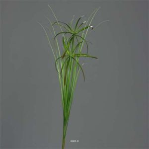 Branche de Papyrus artificiel H 67 cm 2 tetes