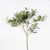 Branche d'olivier artificiel H 90 cm avec 234 feuilles tissu