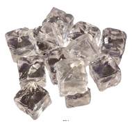 Glaçons en cube factices x12 D 30x30 mm plastique soufflé