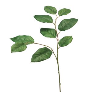 Branche de Gaultheria Shallon factice, 5 ramures, H 77 cm