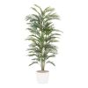 Palmier Areca factice H 90 cm 4 troncs pot ceramique