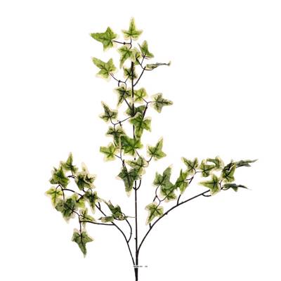 Lierre artificiel en branche H 70 cm  51 feuilles Panaches