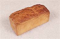 Pain de mie factice L 215x90 mm plastique soufflé