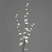 Branche Cerisier Prunus Du Japon Artificiel H 100 Cm 26 Fleurs 3 Ramures Rose