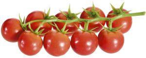 Grappe de Tomates factice L 50 cm plastique soufflé