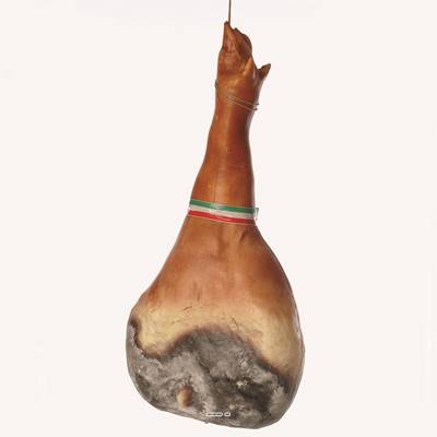 Jambon fumé San Daniele factice H 580x280 mm plastique soufflé