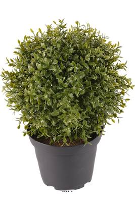 Myrte artificielle en pot belle et rare feuilles plastique H15cm D14cm