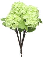 Fleurs de viorne factices en bouquet H 30 cm, D 18 cm, Vert