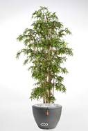Bambou du Japon Luxe factice H 110 cm 1310 feuilles en pot
