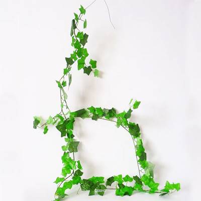 guirlande de lierre Vert 180 cm armee 57 branches 120 feuilles