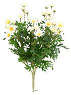 Marguerite Anthemis Artificielle Blanche en Piquet – 18 Fleurs – H 40 cm