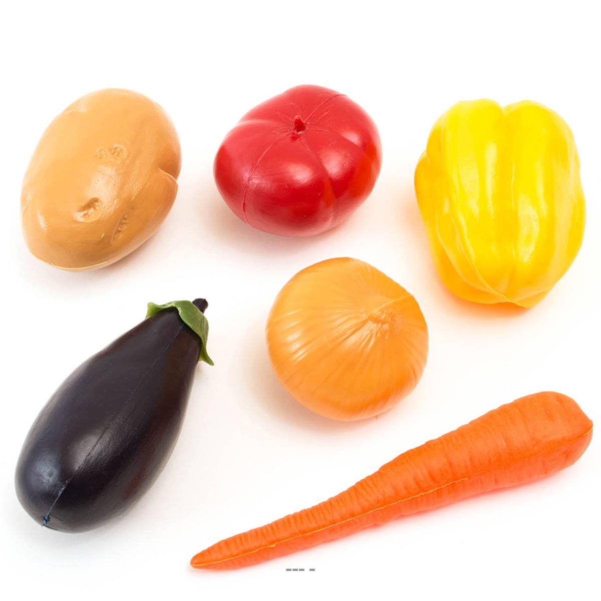 NUOBESTY Lot De 6 Poivrons Artificiels Simulés – Décorations Cuisine Réalistes Kawaii Rouge Jaune Vert