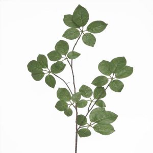 Branche de Laurier Cerise factice H 88 cm