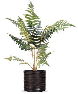 Fougere des forets factice H 75 cm en pot superbe L 60 cm