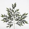 Feuillage de ficus factice 112 petites feuilles vertes H 72 cm