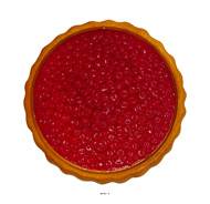 Tarte aux groseilles factice D 21cm plastique soufflé