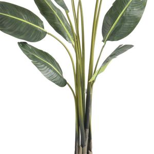Palmier Arbre du voyageur factice H 315cm dans un pot 7 feuilles
