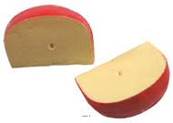 Edam en morceaux fromage factices x2 L 110x75 mm plastique soufflé
