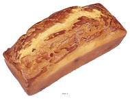 Cake factice L 215x90 mm plastique soufflé