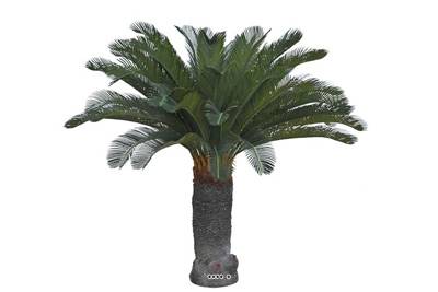 Palmier Cycas artificiel sur pied H 100 cm superbe
