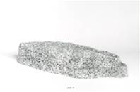Pierre granite factice L 500x200 mm plastique soufflé