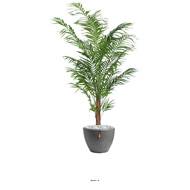 Palmier Areca factice H 180 cm sur tronc en pot