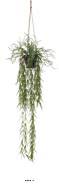 Cactus Rhipsalis cereuscula artificiel en suspension L 80 cm