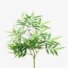 Branche de Bambou factice feuillage tissu anti-UV H 77 cm Largeur 45 cm