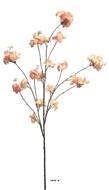 Fleurs de cerisier factices en branche, H 126 cm, Rose