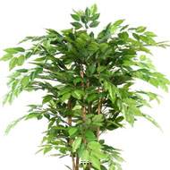 Charme Faux arbre artificiel H 150 cm en pot D 90 cm