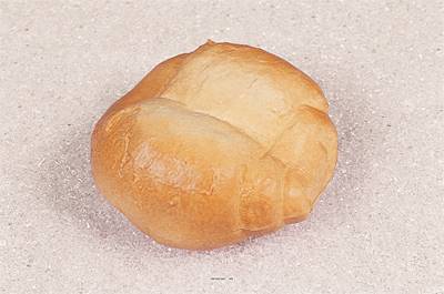 Miche de pain factice L 170x145 mm plastique soufflé