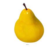Poire Comice factice H 10cm D 8cm, 75g touché réel