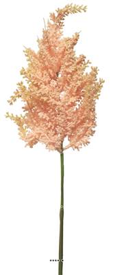 Piquet d'Astilbe factice, H 70 cm, D 25 cm,  Rose