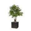 Palmier Areca factice H 110 cm 6 troncs dans un pot Realtouch