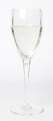 Coupe de champagnefactice H 205 mm PVC résine