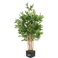 Clusia variegata Faux arbre artificiel H 150 cm D 75 cm en pot