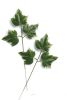 Branche 3 feuilles de lierre panache artificiel X6 H 43 cm D 22 cm superbe